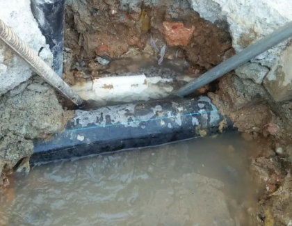 江孜测漏水之水管漏水